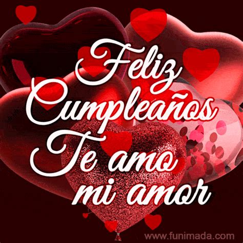 feliz cumpleaños amor gif